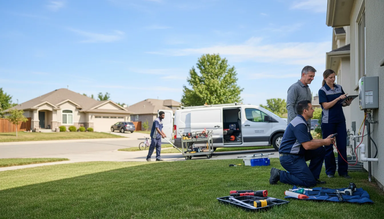 Tankless water heater service in Matlock, IA